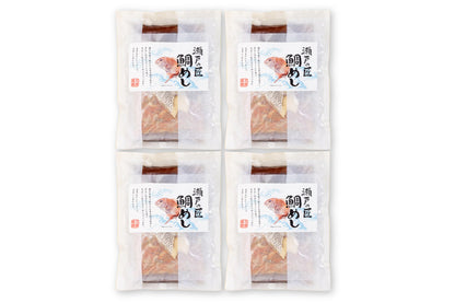 瀬戸内産鯛めしセット（鯛めし4P）