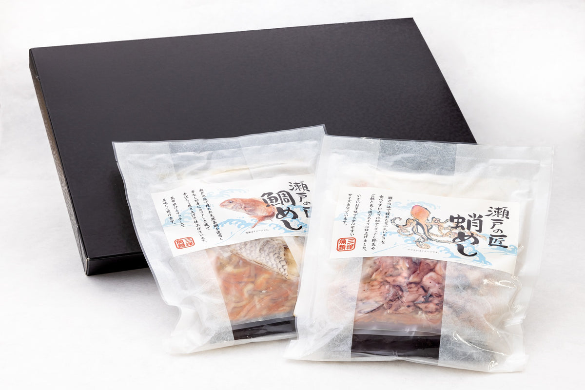 瀬戸内産「蛸めし」「鯛めし」セット